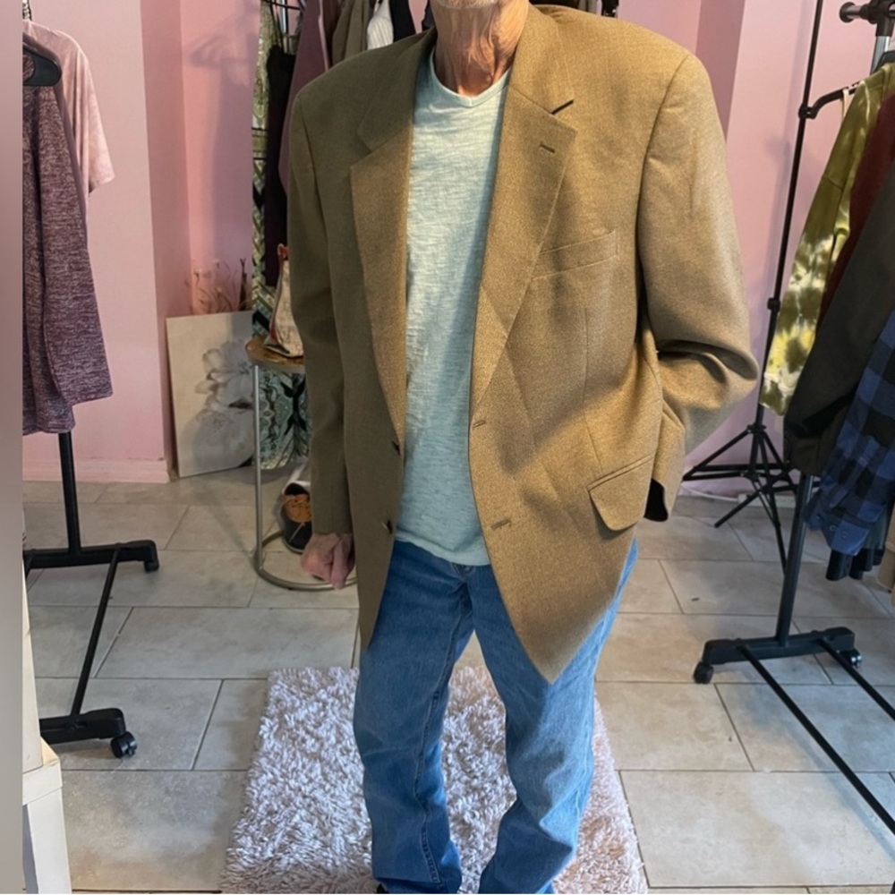 Alfani Men’s Silk & Wool Suit Blazer Jacket - Picture 1 of 6